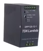 DPP120-12-1: AC/DC DIN Rail Power Supply (PSU), ITE, 1 Output, 120 W, 12 VDC, 10 A