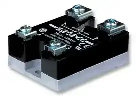 240D25: Solid State Relay, 25 A, 280 VAC, Panel Mount, Screw, DC Switch