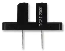 TCST2300: Transmissive Photo Interrupter, Phototransistor, Through Hole, 3.1 mm, 0.25 mm, 60 mA, 6 V