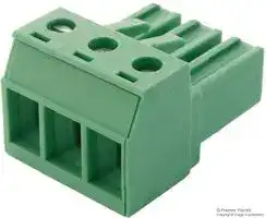 1804917: Pluggable Terminal Block, 7.62 mm, 3 Ways, 24 AWG, 10 AWG, 4 mm², Screw