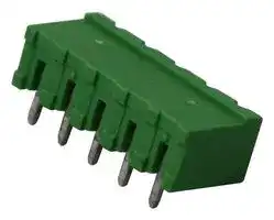 CTB9358/5: Terminal Block, Header, Header, 5.08 mm, 5 Ways, 12 A, 320 V, Through Hole Right Angle