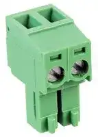 CTB92HE/2: Pluggable Terminal Block, 3.81 mm, 2 Ways, 30 AWG, 16 AWG, 10 mm², Screw