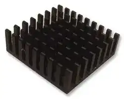 ICK BGA 31 X 31 X 10: Heat Sink, Square, PCB, For Ball Grid Arrays, 17 °C/W, BGA, 31 mm, 10 mm, 31 mm