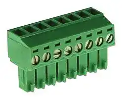 CTB92HE/8: Pluggable Terminal Block, 3.81 mm, 8 Ways, 30 AWG, 16 AWG, 10 mm², Screw