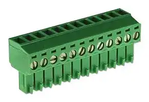 CTB92HE/12: Pluggable Terminal Block, 3.81 mm, 12 Ways, 30 AWG, 16 AWG, 10 mm², Screw