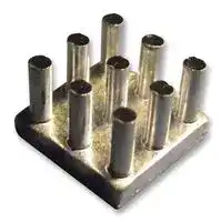 ICK S 10 X 10 X 6,5: Heat Sink, Square, Pin, For CPU, 29.9 °C/W, Universal Processor, 10 mm, 6.5 mm, 10 mm