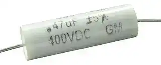 150474J400LF: CAPACITOR POLYESTER FILM 0.47UF, 400V, 1