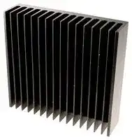 938SP-01500-A-200: Heat Sink, Extruded Range - 4, Black Anodized, 0.6 °C/W, 160 mm, 40 mm, 150 mm