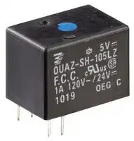 1419131-5: Signal Relay, 12 VDC, SPDT, 1 A, OUAZ Series, Through Hole
