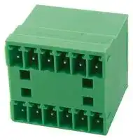 1843114: Terminal Block, Header, 3.81 mm, 6 Ways, 8 A, 160 V, Through Hole Right Angle