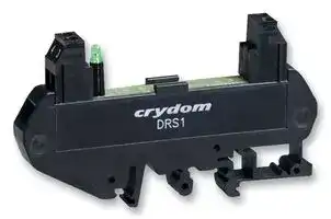 DRS1: Relay Socket, DIN Rail, Cage Clamp / Screw, 1 Pins