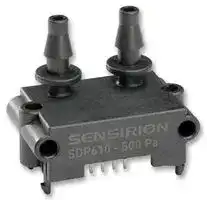 SDP610: Pressure Sensor, Medical, Industrial, Calibrated, 500 Pa, Digital, Differential, 3.6 V, Tube, 6 mA