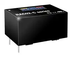 RAC02-05SC — AC/DC PCB Mount Power Supply (PSU), ITE, 1 Output, 2 W, 5 VDC, 400 mA