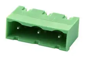 1766783: Terminal Block, Vertical, Header, 7.62 mm, 3 Ways, 12 A, 630 V, Through Hole Vertical