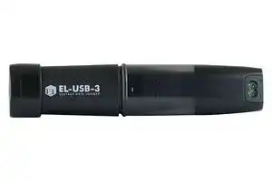 EL-USB-3: Data Logger, 0 to 30V DC Measurement Range, Voltage, 1 Channel, 32510 Samples, USB, LED Indicator