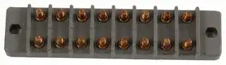 8TB08F: TERMINAL BLOCK, BARRIER, 8POS, 14AWG
