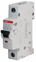 2CDS251001R0065: Thermal Magnetic Circuit Breaker, System Pro M Compact S200, 6 A, 1 Pole, 277 VAC, DIN Rail