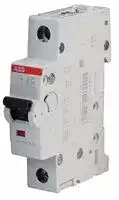 2CDS251001R0255: Thermal Magnetic Circuit Breaker, System Pro M Compact S200, 25 A, 1 Pole, 277 VAC, DIN Rail