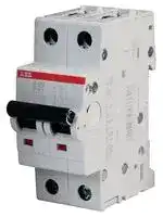2CDS252001R0255: Thermal Magnetic Circuit Breaker, System Pro M Compact S200, 25 A, 2 Pole, 277 VAC, DIN Rail