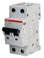 2CDS252001R0325: Thermal Magnetic Circuit Breaker, System Pro M Compact S200, 32 A, 2 Pole, 277 VAC, DIN Rail