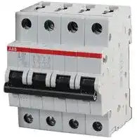 2CDS254001R0105: Thermal Magnetic Circuit Breaker, System Pro M Compact S200, 10 A, 4 Pole, 277 V, DIN Rail