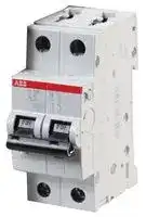 2CDS252001R0064: Thermal Magnetic Circuit Breaker, System Pro M Compact S200, 6 A, 2 Pole, 277 VAC, DIN Rail