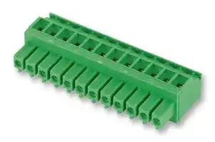 1826982: Pluggable Terminal Block, 3.81 mm, 3 Ways, 28 AWG, 16 AWG, 1.5 mm², Screw