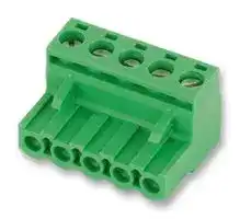 1757035: Pluggable Terminal Block, 5.08 mm, 4 Ways, 24 AWG, 12 AWG, 2.5 mm², Screw