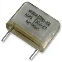 MPY20W2220FE00MSSD: Safety Capacitor, Metallized Paper, Radial Box - 2 Pin, 0.022 µF, ± 20%, Y2, Through Hole