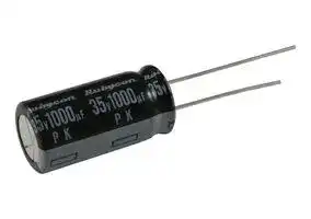 35PK1000MEFC10X20: ALUMINUM ELECTROLYTIC CAPACITOR, 1000UF, 35V, 20%, RADIAL