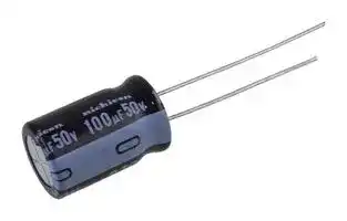 UPJ1H101MPD6TD: ALUMINUM ELECTROLYTIC CAPACITOR, 100UF,