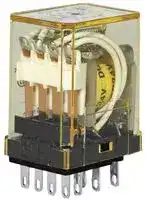 RY4S-ULAC24V: RELAY, 4PDT, 240VAC, 30VDC, 5A