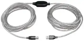 U042-036: COMPUTER CABLE, USB, 10.973M, SILVER