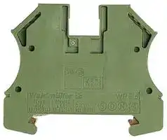 1010200000: TERMINAL BLOCK, DIN RAIL, 2 POSITION, 20-8AWG