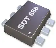 BAS40-05V,115: Small Signal Schottky Diode, Dual Common Cathode, 40 V, 120 mA, 1 V, 200 mA, 150 °C