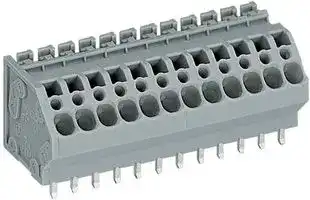 0745-0302: TERMINAL BLOCK, PCB, 2 POSITION, 24-10AW