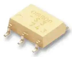 G3VM-61H1: MOSFET Relay, 60 VAC, 400 mA, 2 ohm, SPST-NO
