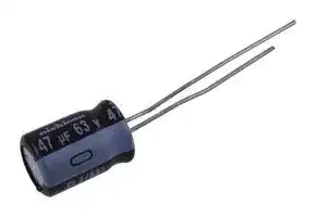 UPJ1J470MPD1TD: ALUMINUM ELECTROLYTIC CAPACITOR, 47UF, 6