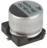 107SML035M: CAP, 100UF, 35V, ALU ELEC, SMD