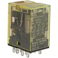 RU4S-A110: RELAY, 4PDT, 240VAC, 30VDC, 6A