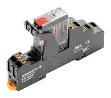 DRIKITP115VAC 1CO LD/PB: POWER RELAY, SPDT, 10A, 250V, DIN RAIL