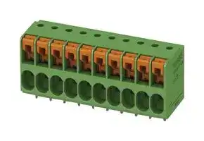 1017507: Wire-To-Board Terminal Block, 5.08 mm, 6 Ways, 24 AWG, 12 AWG, 2.5 mm², Push In