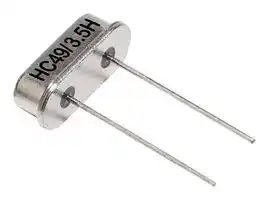 LFXTAL060602: Crystal, HC49/3.5H Series, 8 MHz, 20 ppm, 50 ppm, 18 pF