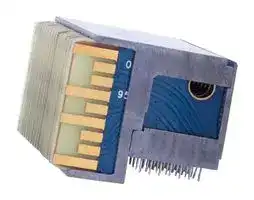 RVPX-RP116DM1: CONN, BACKPLANE, PLUG, 112POS, 7ROW