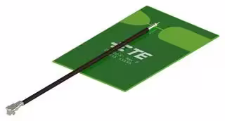 2118060-1: Antenna, PCB, 2.3 GHz to 5.875 GHz, 2 dBi, 50 ohm, 3 VSWR, Adhesive, Linear Polarisation