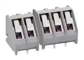 MC000042: Wire-To-Board Terminal Block, 5 mm, 2 Ways, 24 AWG, 12 AWG, Screw