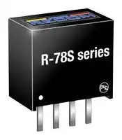 R-78S1.8-0.1: Non Isolated POL DC/DC Converter, ITE, SIP, 1 Output, 180 mW, 1.8 V, 100 mA
