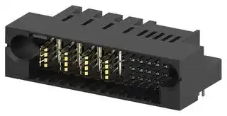 1-6450122-9: Connector, MULTI-BEAM XL, 24 Contacts, 2.54 mm, Plug, Through Hole, 4 Rows