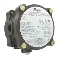 1950G-0-B-120-NA.: PRESSURE SWITCH, 0.5INCH-H2O, 1/8" FNPT