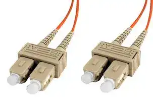 SCSC-6DTP010: FIBRE OPTIC LEAD ASSY, SC DUPLEX, MM, 1M